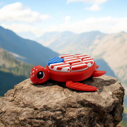 Patriotic Super Clicky Turtle